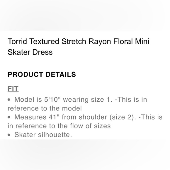 3X Torrid Floral Patterned Textured Mini Skater Dress - Picture 10 of 15